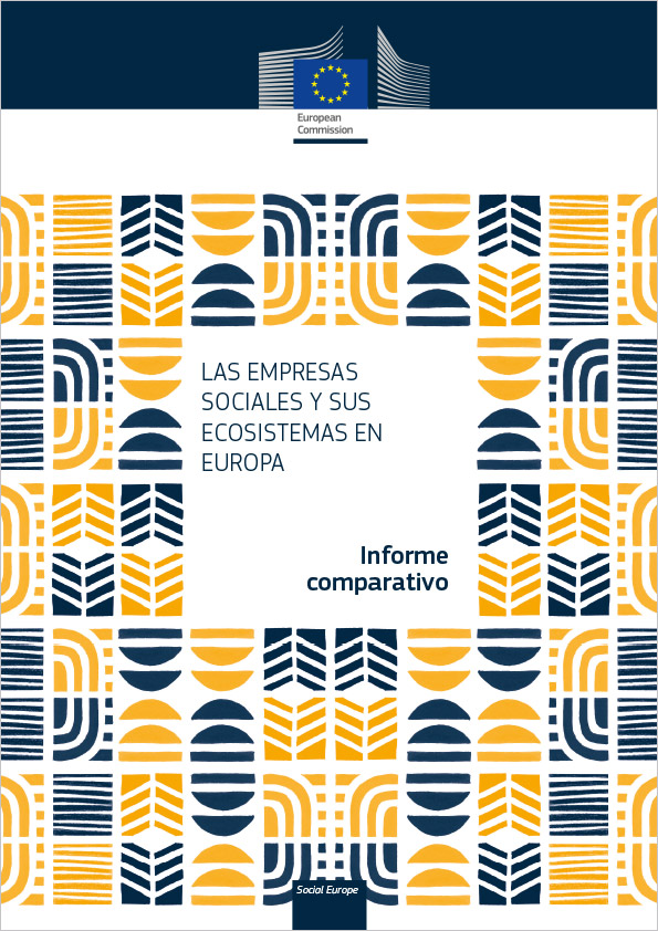 Portada del Informe comparativo sobre las empresas sociales y sus ecosistemas en Europa